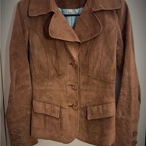 Vintage Wilsons Leather Brown Suede Blazer